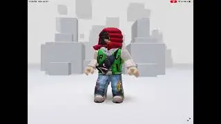 My new avatar in Roblox is a hood style🔫