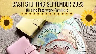 Cash stuffing September 🌻 Sparen mit Umschlägen 🌻  Budgetplanung 🌻 Haushaltsbuch