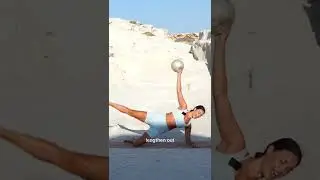 Pilates in nature - Full Body with optional Pilates ball. 23 mins. When you find movement you love,