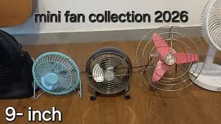 9- inch mini fan collection 2026 