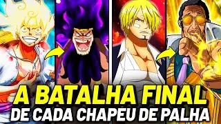 ESSA SERÁ A LUTA FINAL DE CADA CHAPÉU DE PALHA EM ONE PIECE - REVELANDO OS OPONENTES FINAIS!