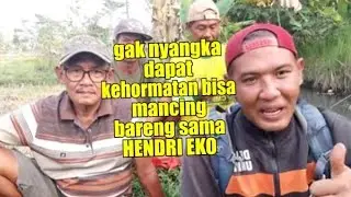 Video mancing belut yang super seru, super ngakak, bersama om Bram/HENDRI EKO - traditional fishing