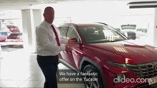 Marc, Sales Manager introducing the Hyundai Tucson