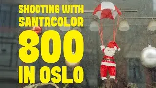 Punchy Frames & Frozen Fingers with Santacolor 800 in Oslo