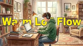 Warm Lofi Flow 🌿  Study, Work & Stay Calm #lovelofisongs