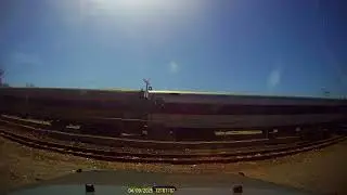 #R 158 ~ Inbound MBTA Train #420 Ayer, MA