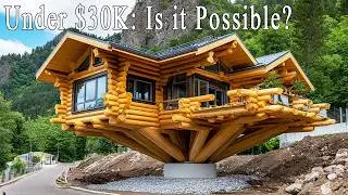 Your Dream Log Home, Under $30K: Is it Possible? Affordable Wooden House Design Ideas