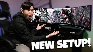 MY NEW UPGRADED GAMING SETUP 2018!!