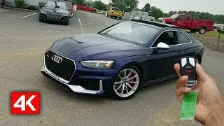 2018 AUDI RS5 COUPE- IN DEPTH 4K WALKAROUND STARTUP EXTERIOR INTERIOR & TECH