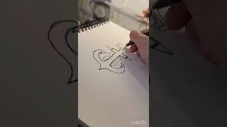Anchor and Rope Drawing Artwork.
