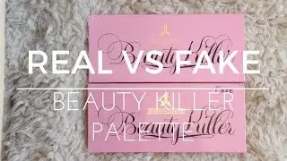 REAL VS FAKE! JEFFREE STAR BEAUTY KILLER PALETTE