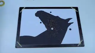 STRING ART/TIME LAPSED HORSE/ HORSEDECOR/ GOLD DECOR
