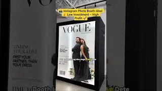 📸 Instagram-Worthy Photo Booth Business Idea | Low Investment High Profit 💰 | Businesswarrioridea