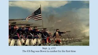 History Snapshot: Sept  3 1777: first US flag flown in combat at Cooch's Bridge DL