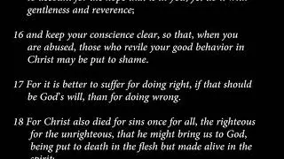 1 Peter 3:15-18