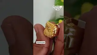 Gold #new #Chhatrapati #shivaji #916hallmark #mens #ring 🤩🤩