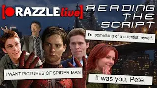 We get drunk and read the ENTIRE SPIDER-MAN (2002) SCRIPT (in costume)
