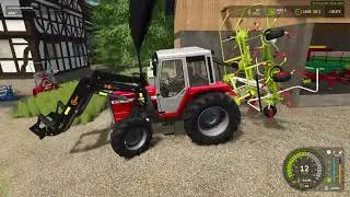 LS 25 Hof Hinterleitner #3 zuwischwaden und kreiseln mitn MF