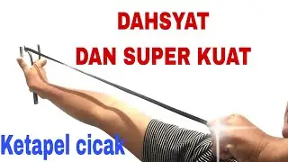 Cara membuat ketapel dari besi yang kuat,tahan lama,serta aman dan nyaman dipakai