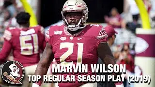 Florida State DL Marvin Wilson | 2019 Top Regular Season Play