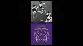 #illit -Midnight Fiction and #purplekiss -Sweet Juice similar part #kpop #magnetic #hybelabels