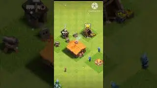 Clash of Clan town hall 1 🥰🥰.  #shorts #townhall1