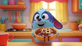 Bluey Chased a Rolling Mud Pie 🐶🥧 | Kids Songs and Nursery Rhymes