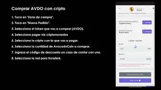 Compra AvocadoCoin con otra Criptomoneda- AVOCADO COIN 🥑🌕