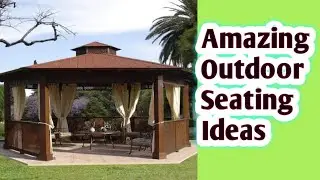 Best outdoor gazebo ideas design/Out door seating area/Amazing covered sittting area/outdoor