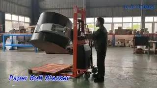 Fabric Paper Roll Stacker Cart 1000mm Height For Handling / Lifting