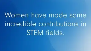 20 Women Superstars of STEM