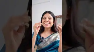 Style a saree with me | Niharika Jain