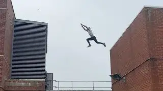 Dom and Joe bombing rooftops!