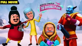 How will Motu Patlu save this plane? | Motu Patlu The Invisible Plane