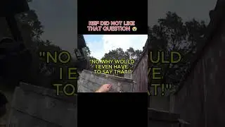 AIRSOFT REF DID NOT LIKE THAT QUESTION!! 😂 #airsoft #airsoftshorts #paintball #funny #trendingshorts