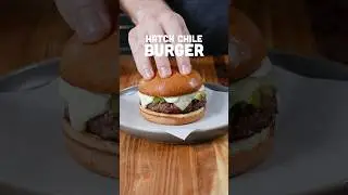 Hatch Chile Burger | Sonoran BBQ Menu