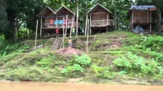 Laos Adventure Tour Travel Mekong River - Part1 - Indochina Travel Tour Package