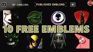 10 FREE EMBLEMS You Can Download and Use! - Call of Duty: WW2