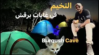 التخيم في غابات برقش - مغارة برقش