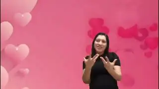 Tum, tum, tum meu coração está batendo (Libras)