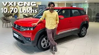 Maruti Suzuki Brezza VXI CNG 2025 | VFM Variant | Walkaround Review with Onroad Price