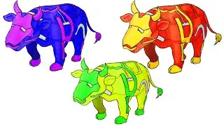Simple drawings | How to draw super cool Buffalo mod Superhero Ironman | Step by step