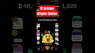 Dropee daily Combo Card 🔥 Today 13 October Dropee combo lottery card 🔥 Dropee daily Combo Card