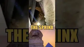 Hidden Tunnels UNDER The Great Sphinx of Egypt CONFIRMED! 🤩#shorts