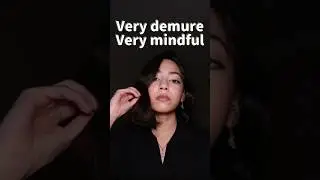 Very demure Very mindful Makeup #makeup#makeuptutorial #grwm#makeuptransformation#shorts