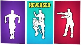 Fortnite Season 10 emotes *BUT* in REVERSED ( Windmill Floss,Jaywalking,SugarRush...) pt3