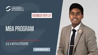 👉 Q&A session with the MBA program Director and curent MBA student