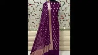  Unstitched Salwar kameez with Dupatta🦋**BANARASI   SUIT*   Price*👉1770+ conact number 8121712982