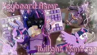⭑.ᐟ  Playing mm2 As Twilight Sparkle ‧˚꒰Keyboard Asmr ୭ ˚. ᵎᵎ Mystery 2₊˚⊹ ᰔ