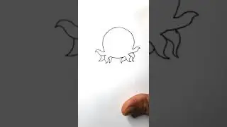 Drawing Oswald #shorts